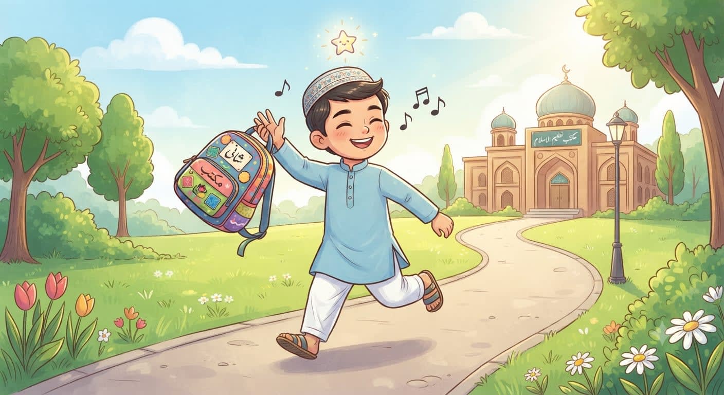 شانی مکتب جاتا ہے