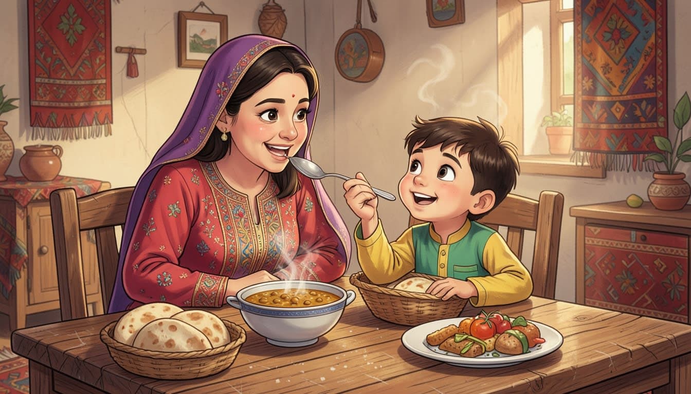 چمچ کی چالاکی