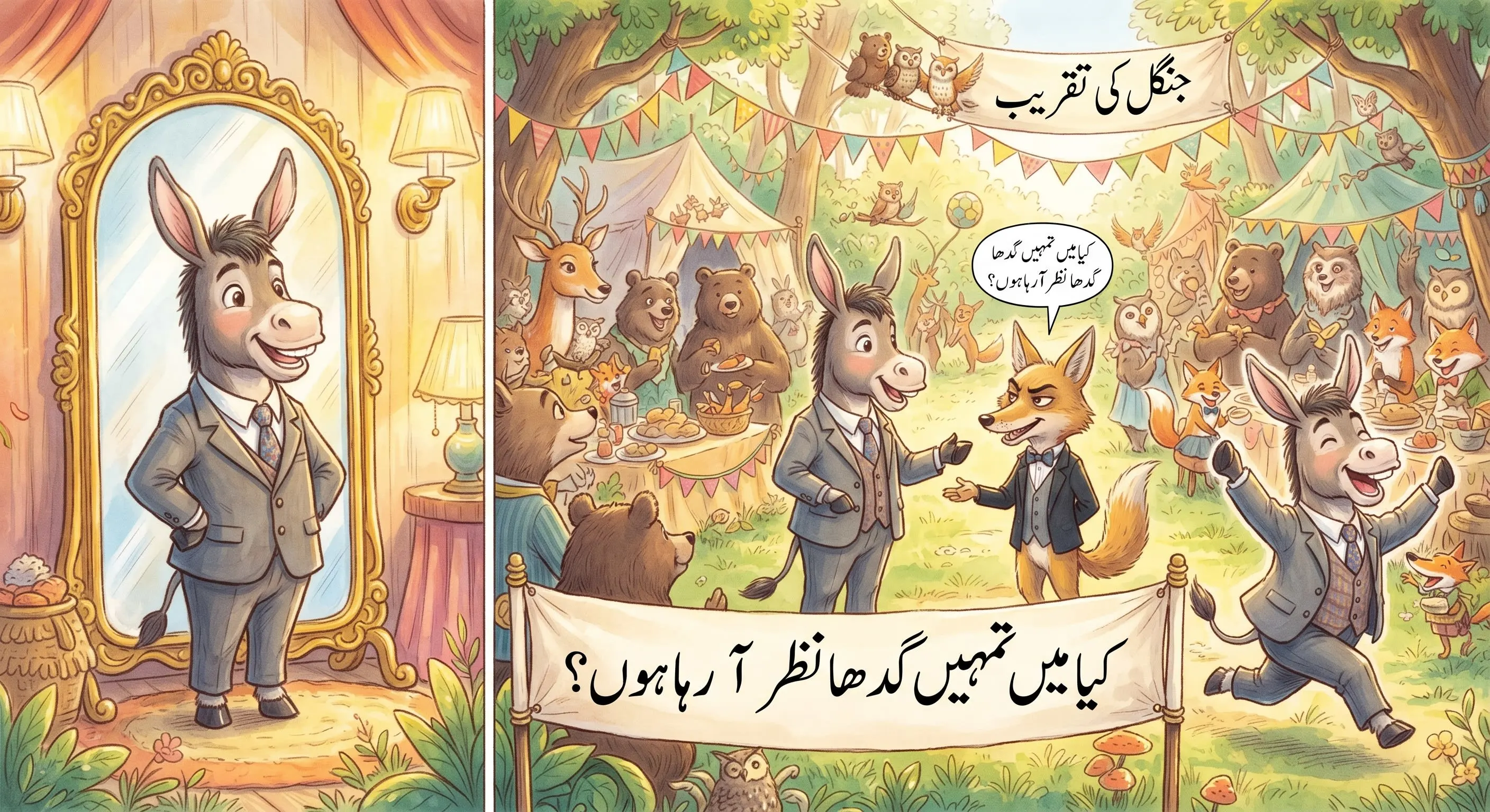 گدھا پھر گدھا ہے