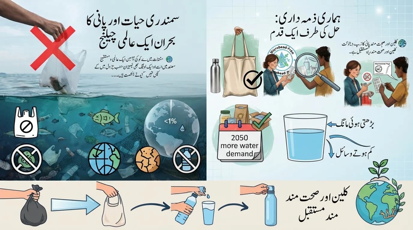 سمندر ہماری ضروریات پوری کرتے ہیں: اب ہماری باری ہے