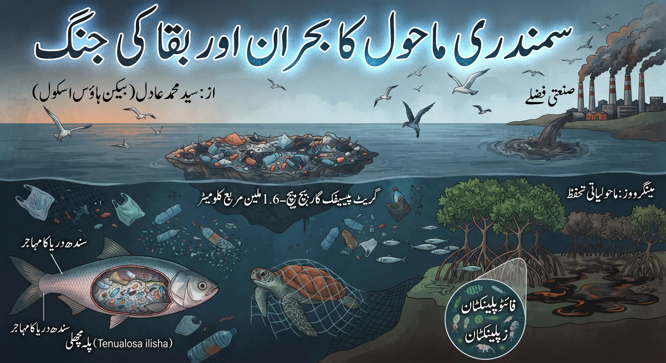 سمندری ماحول کا بحران اور بقا کی جنگ