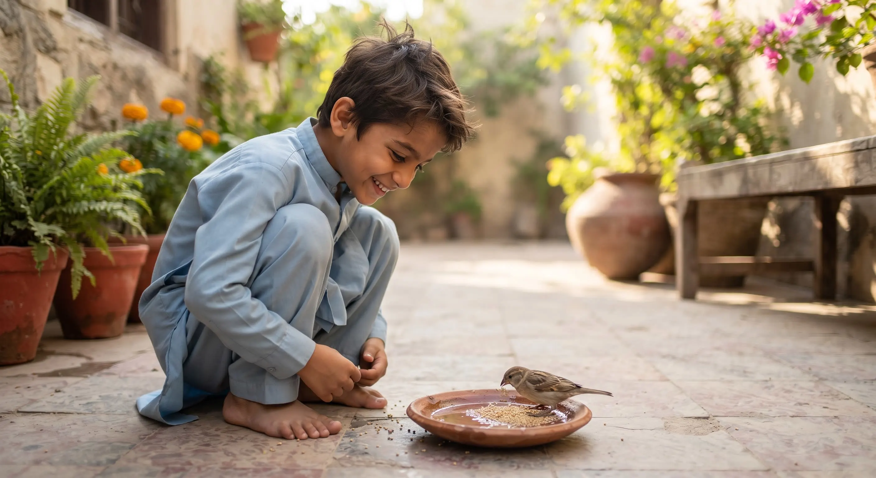 احمد اور چڑیا