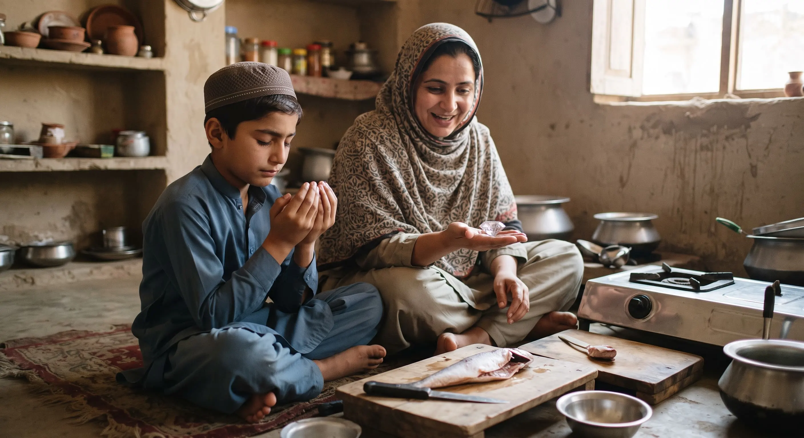 بسم اللہ کی برکت